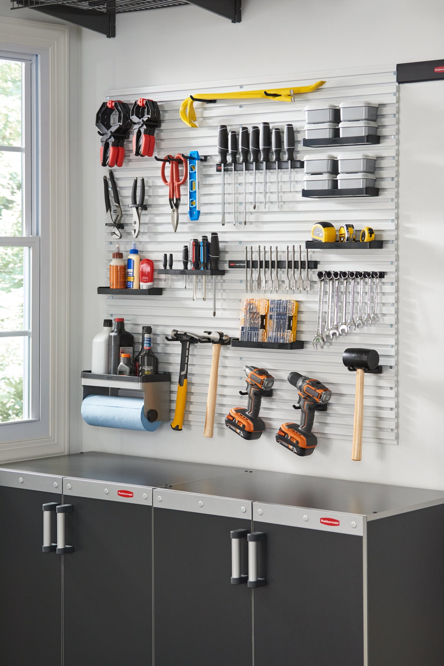 FastTrack® Wall Garage Slat Wall Panel - US 0779