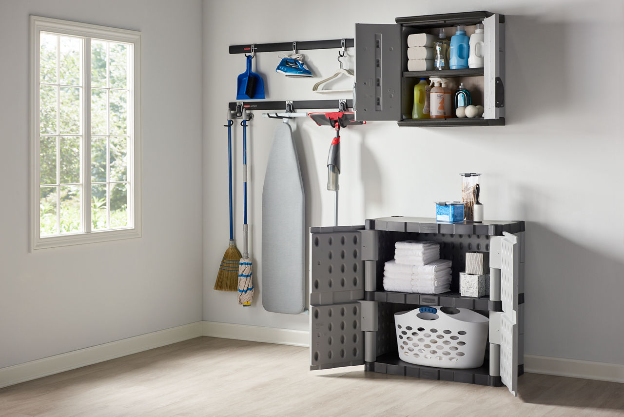 FastTrack® Garage Storage Resin Base Cabinet - US 1789
