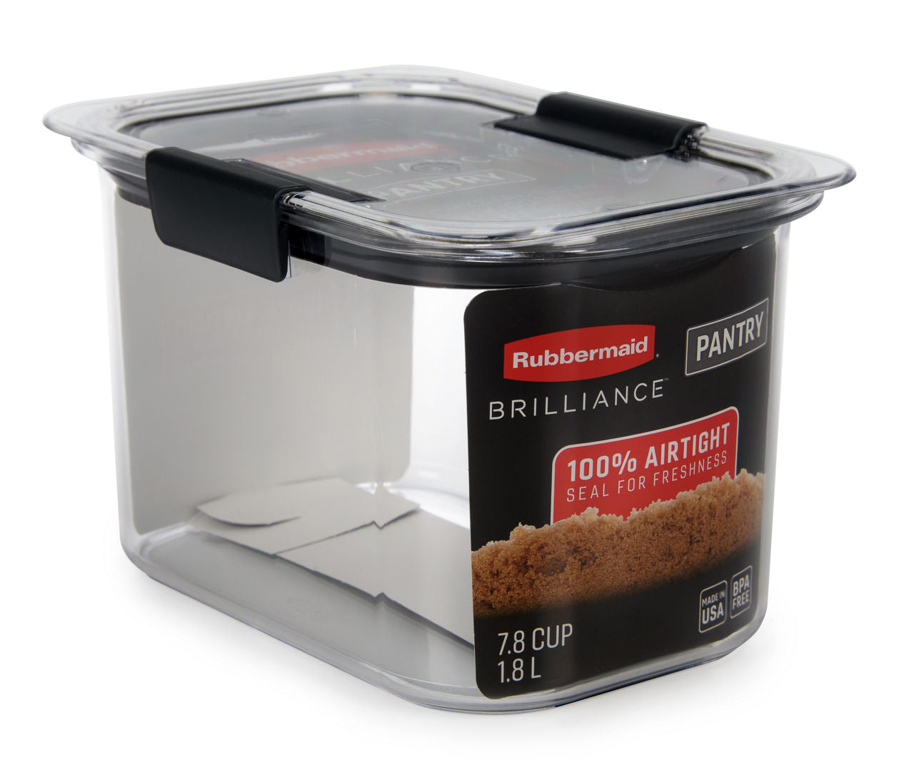 Brilliance™ Pantry Baking Storage Container Set, 7.8 Cup, Clear - US 2058