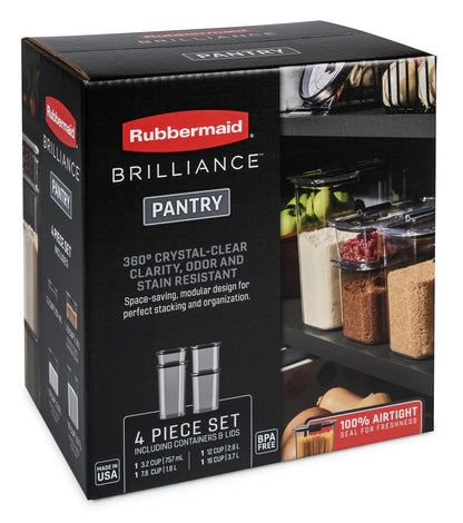 Brilliance™ Pantry Food Storage Container Set, Assorted Sizes - US 7766