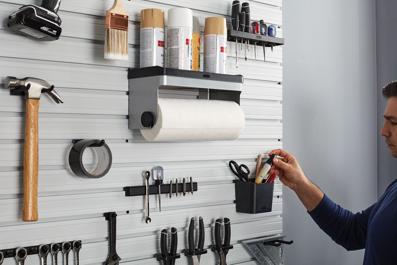 FastTrack® Wall Garage Cup Organizer - US 4465