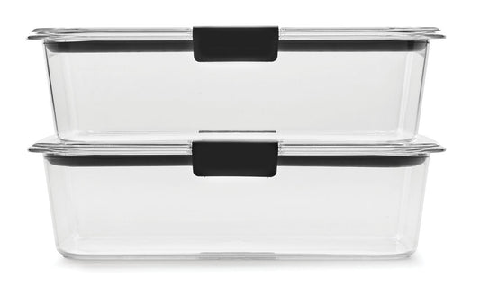 Brilliance™ Large Food Storage Containers, Rectangle - US 7906