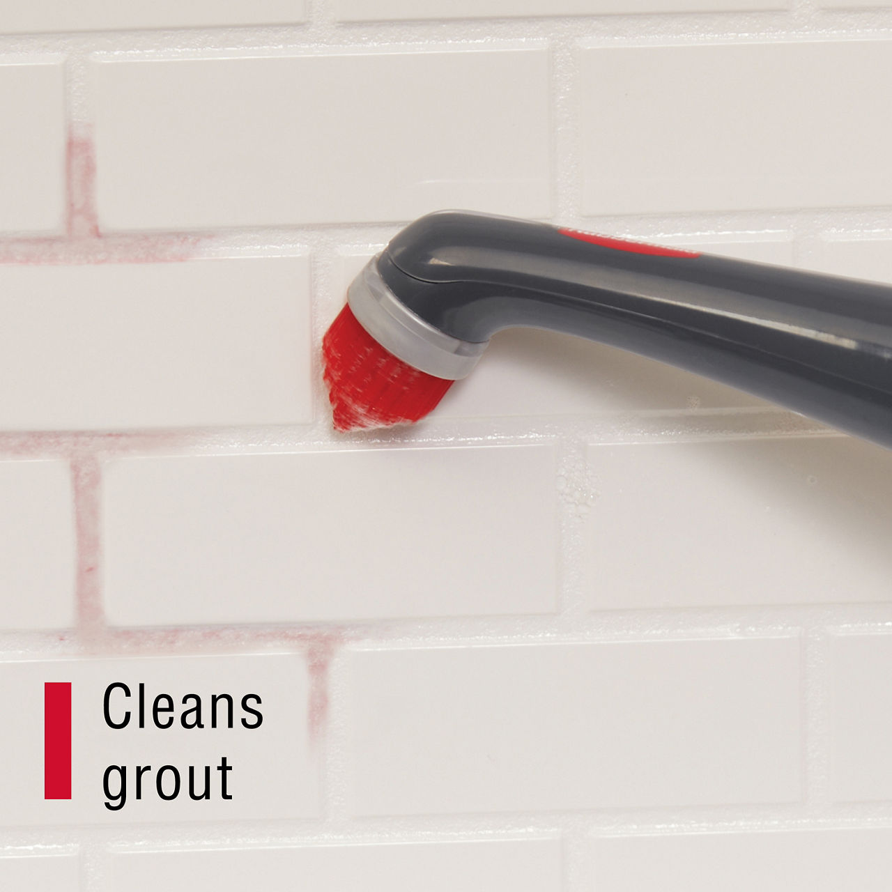 Power Scrubber with 1 All-Purpose Scrubbing Head and 1 Grout Scrubbing Head - US 0238