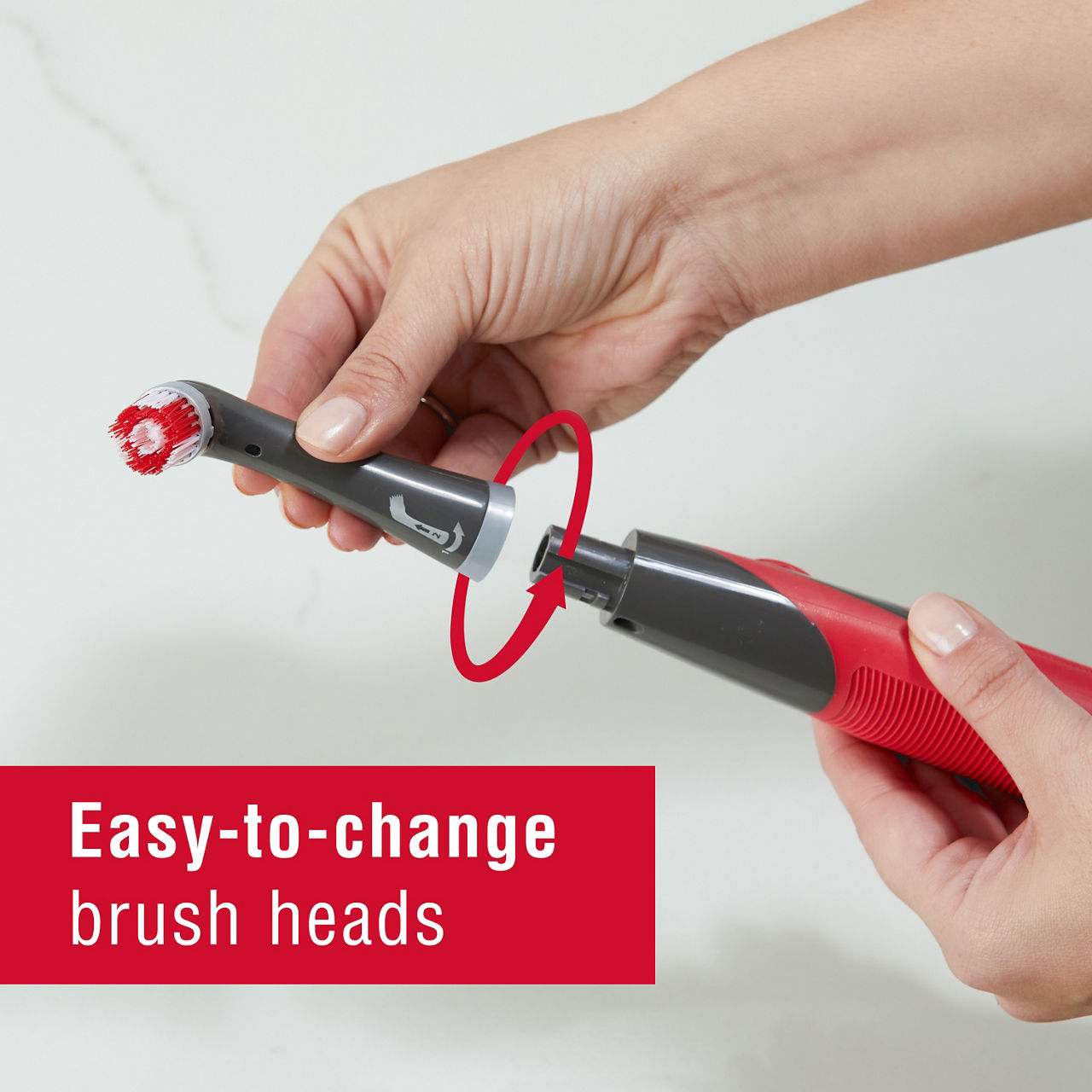 Multi-Purpose Cordless Battery Power Scrubber - US 9782