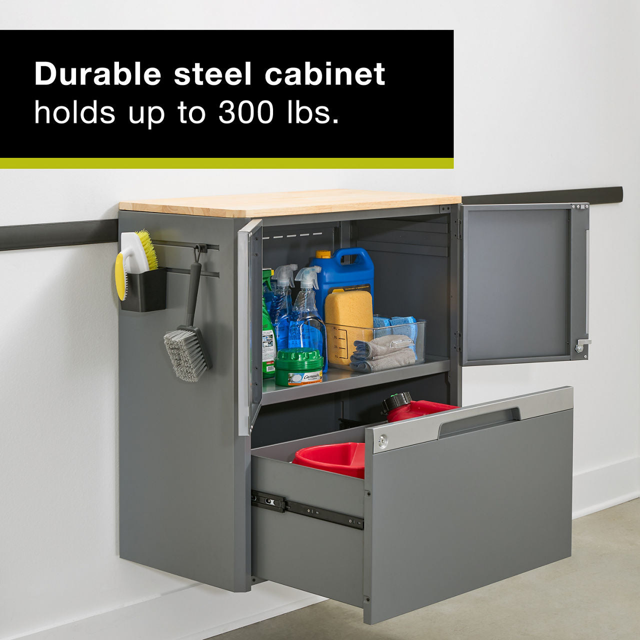 FastTrack® 2-Door + Drawer Base Cabinet - US 2095