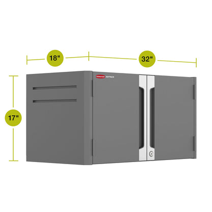 FastTrack® Single 2-Door Cabinet - US 8004