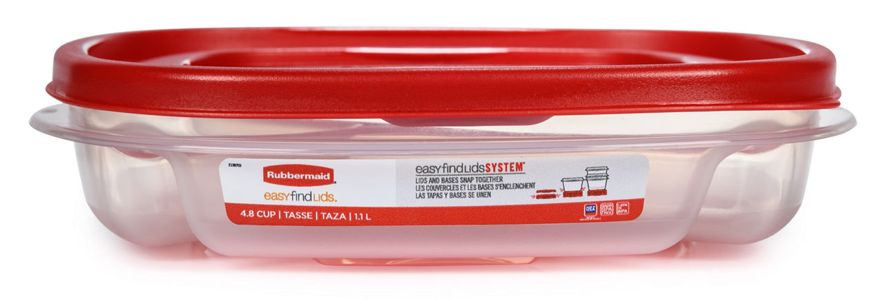 EasyFindLids™ Medium Food Storage Container, Divided - US 5106