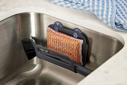 Rubbermaid® Antimicrobial Sponge Holder, Sponge Caddy, Raven Grey - US 9448