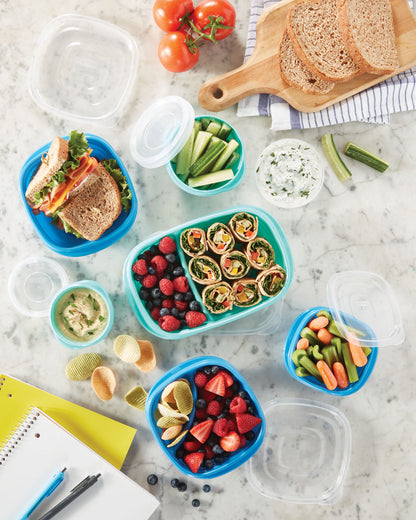 TakeAlongs® Food Storage 2.9 Cup Square Containers, Meal Prep - US 3789