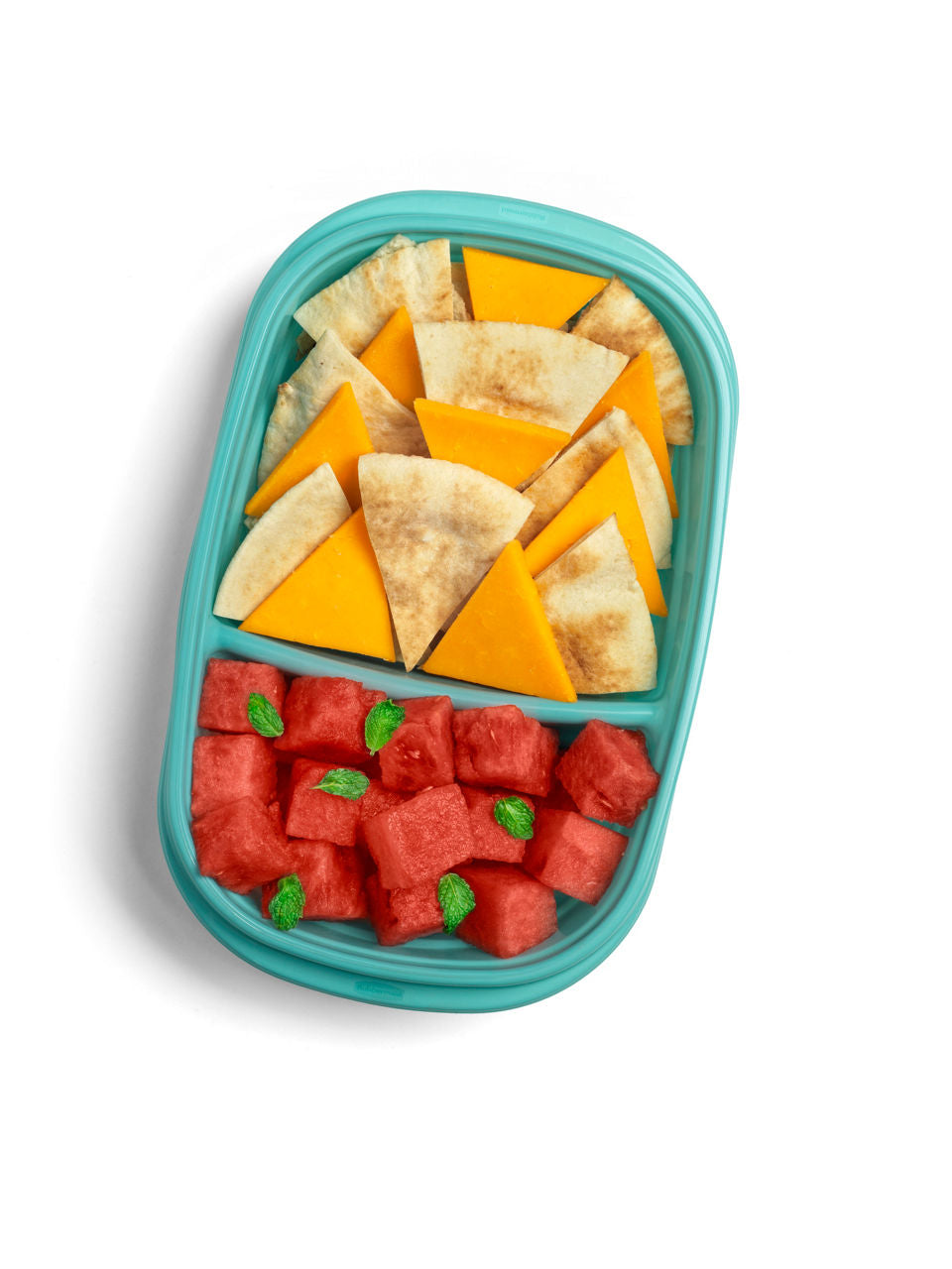 TakeAlongs® Food Storage 3.7 Cup Divided Containers, Meal Prep - US 4487